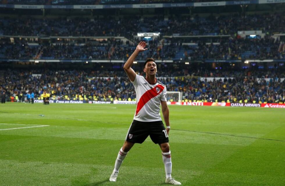 Pity Martínez: "Espero el día de mañana volver a River, a seguir cosechando triunfos y trofeos"