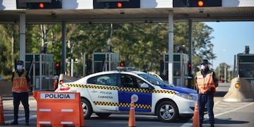 Cierran el peaje de la Ruta5\u002E