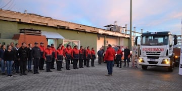 Cuartel de Bomberos Voluntarios de Villa Carlos Paz\u002E (Foto: archivo)\u002E