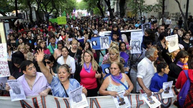 Ni Una Menos Mendoza convocó una movilización para protestar por la desigualdad de género