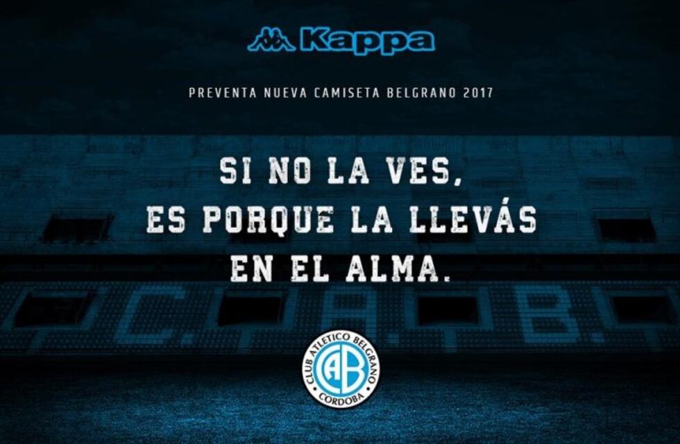 Salen a la venta las nuevas camisetas de Belgrano