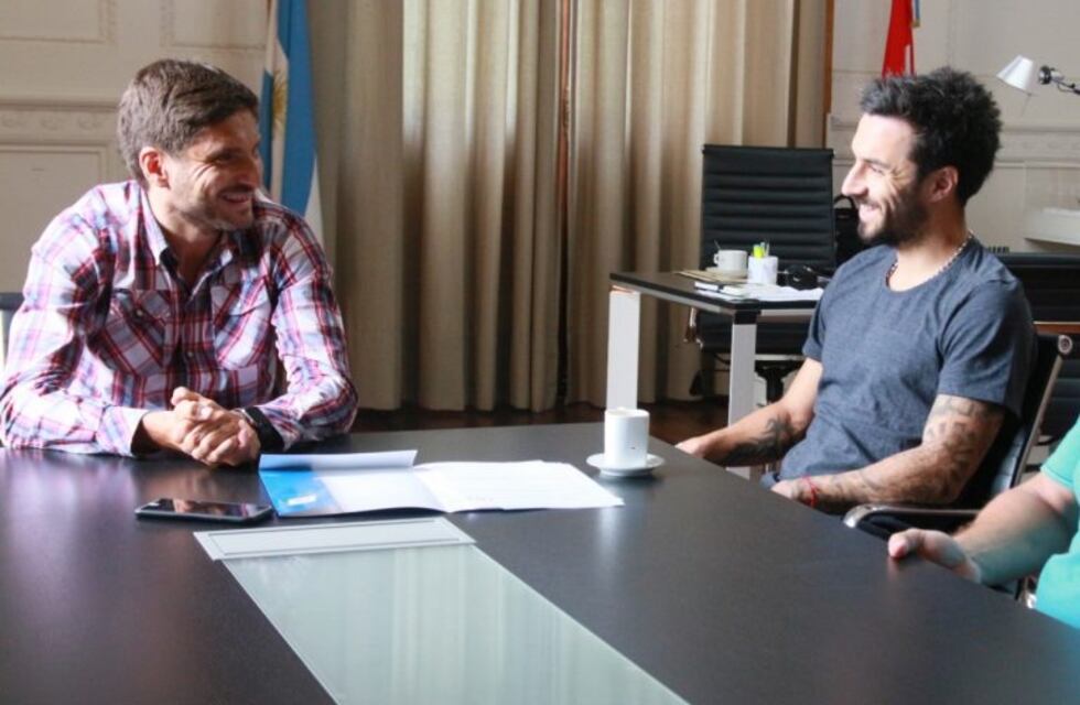 Pullaro se reunió con Scocco: "Nacho es una persona comprometida con su pueblo"