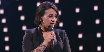 Jani Dueñas, la comediante abucheada por el público en el Festival de Viña del Mar\u002E