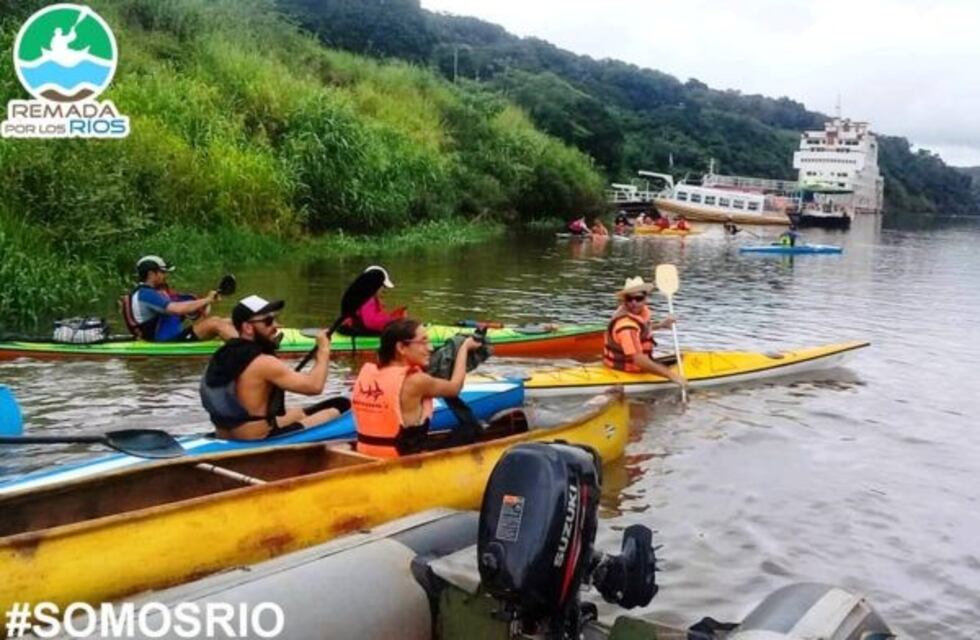 Para concientizar llega Remada por los ríos a la Isla del Puerto