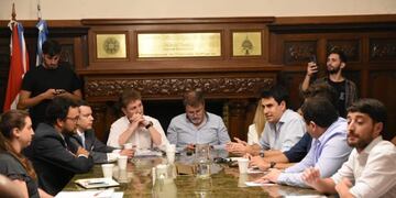 Reunión Concejo con referentes de las apps