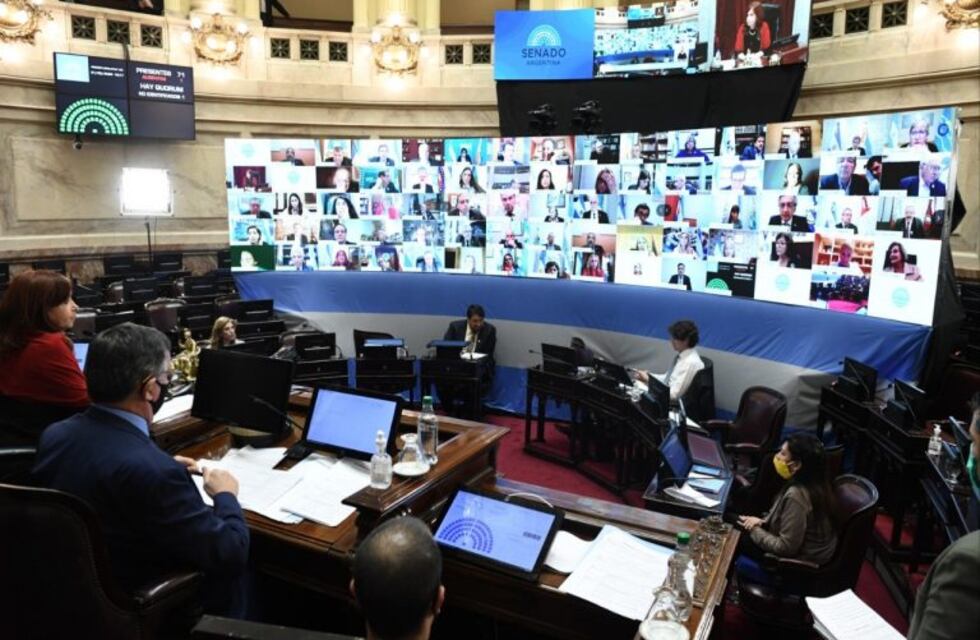 Coronavirus: el Congreso sancionó por primera vez leyes a distancia