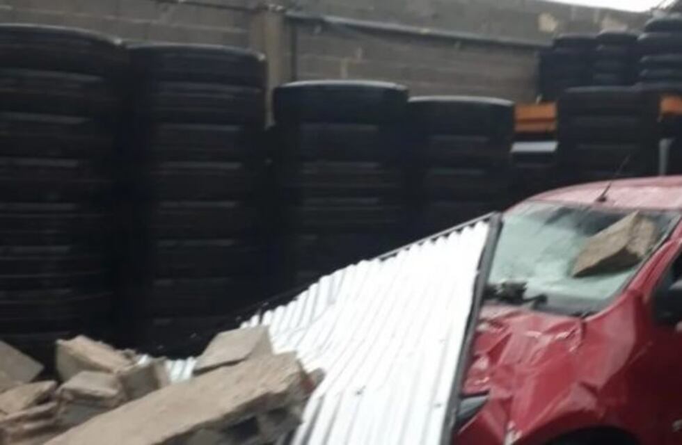 Temporal en el sur de la provincia de Buenos Aires: granizo y fuertes vientos en Puan y Pigüe