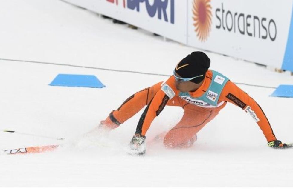 Venezuela llevó al Mundial de esquí a un competidor que no conocía la nieve