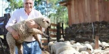 Gabriel Montiel, presidente de la Sociedad Rural Ovina, Caprina y Porcina de Misiones\u002E (Julieta Padula, MOL)
