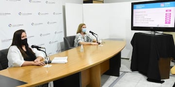 Myriam Villafañe y Sandra Cappello