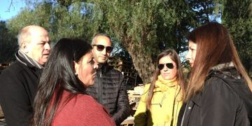 Rosío Antinori visito la Comunidad Terapéutica
