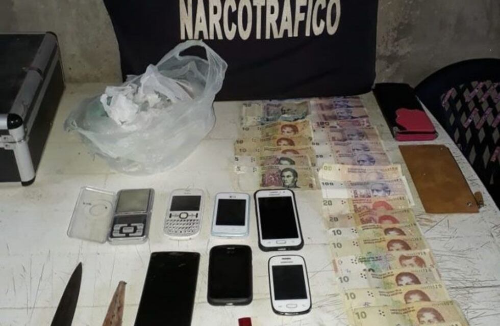Efectivos desbarataron una banda que vendía drogas