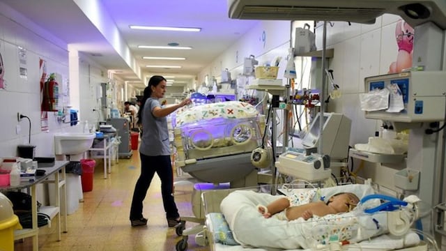 Sala del Hospital Materno Neo Natal de Posadas (El Tetrrirotio)