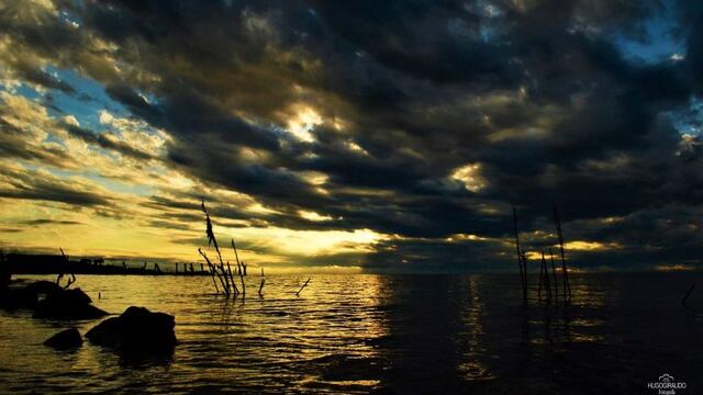 Atardecer en Miramar de Ansenuza - PH Hugo Giraudo