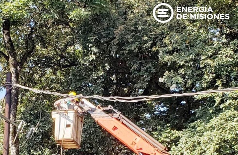 Habrá cortes de energía eléctrica programados en Iguazú