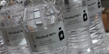 Fraccionamiento de alcohol