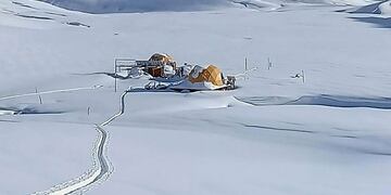 Desde el invierno de 2021, se podría esquiar en el valle El Azufre