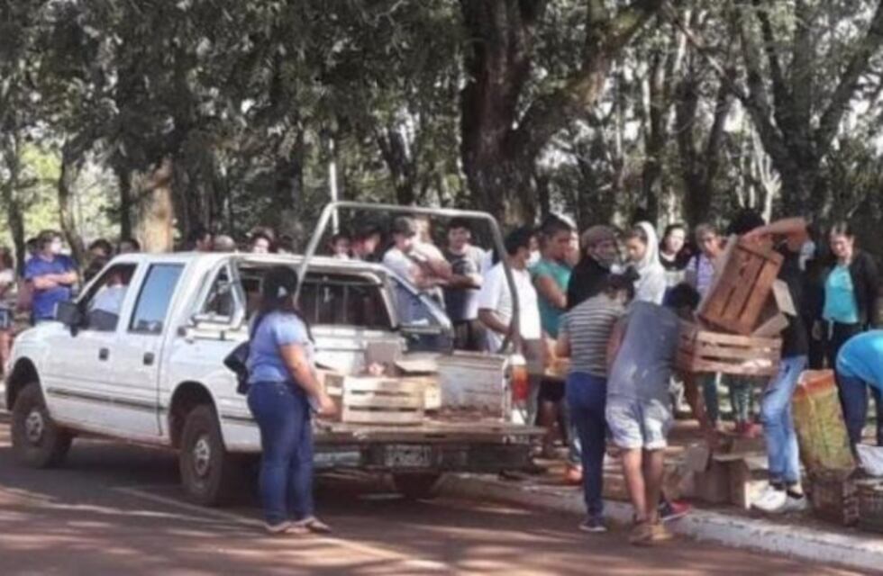 Cooperativa dona su producción a barrios carenciados de Puerto Libertad