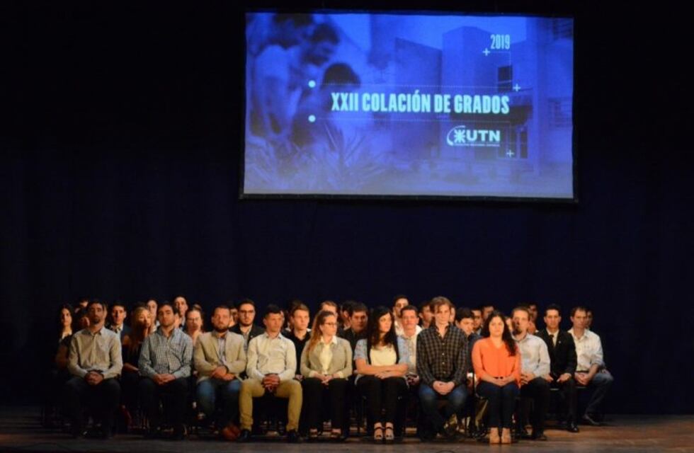 La UTN realizó su 22° colación con 109 graduados