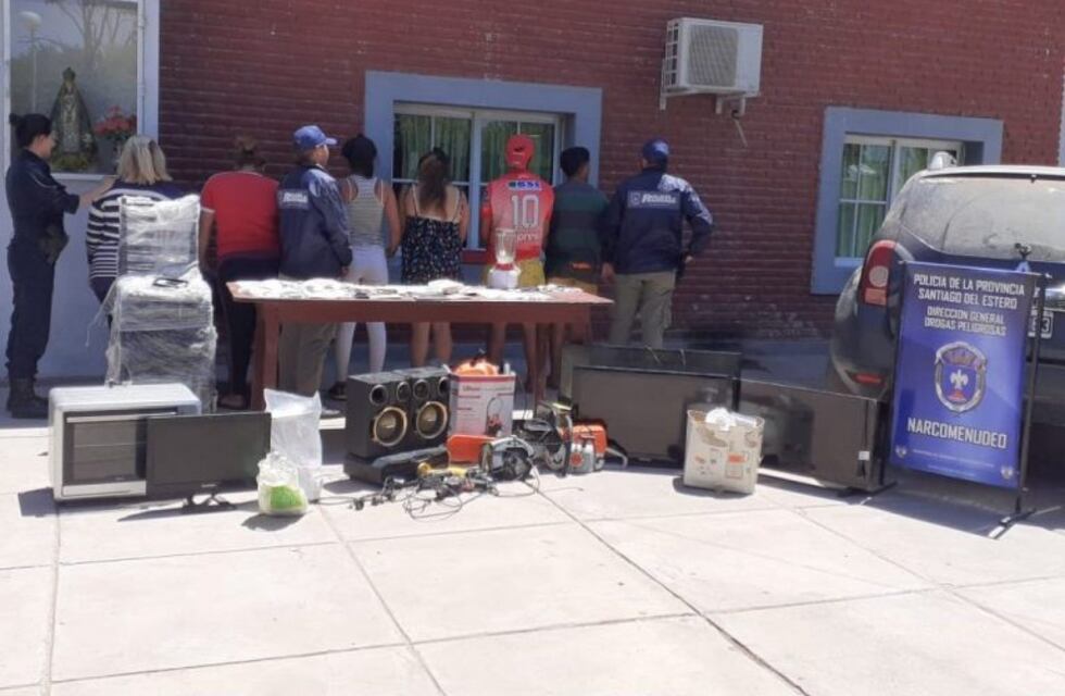 Monte Quemado: secuestraron drogas, más de $100 mil y hubo siete detenidos