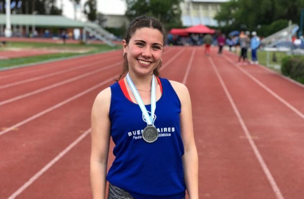 Nacional U20: Medalla de plata para Verina Vezzi en la posta 4x400