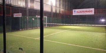 Detenciones en Pilar por romper la cuarentena para jugar al pádel (redes sociales)