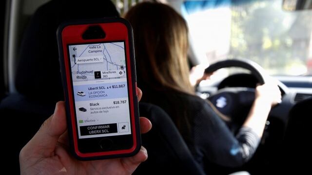 Funcionamiento de Uber, solicitados por celular por un usuario\u002E (CIMECO)