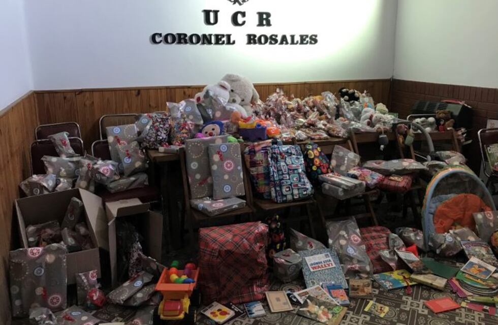Punta Alta: la UCR finalizó la campaña solidaria por el Día del Niño