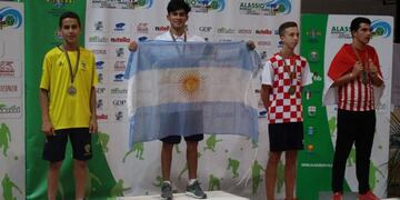 Facundo Capdevila, campeón mundial de bochas Sub18\u002E
