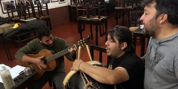 Las Voces y Diableros de Orán preparan un espectáculo virtual (Facebook Diableros de Orán)