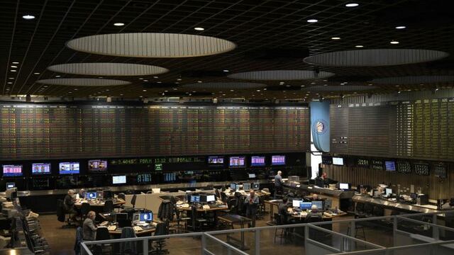 Bolsa de Comercio de Buenos Aires (Foto: Juan MABROMATA/AFP)