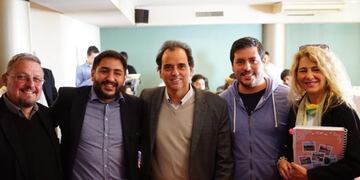 Rodrigo Martinez y Verónica Diedrich participaron de una jornada sobre el cambio climático