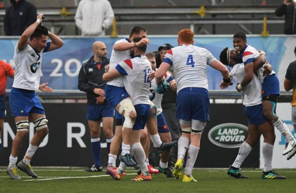 Francia disputará la final del Mundial M20 de rugby frente a Australia
