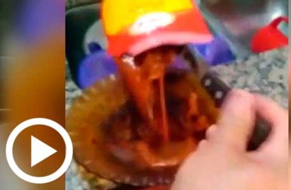 Video: denuncia que abrió una salsa y había restos de ratas adentro