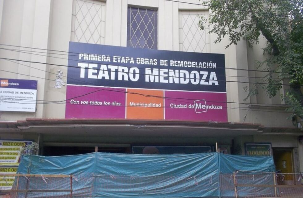 La remodelación del Teatro Mendoza llegó al 40%