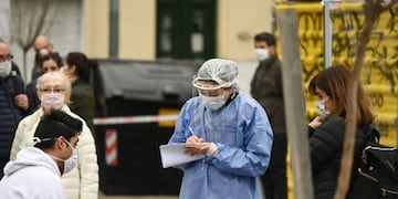 DetectAr: el móvil vuelve a Flores para reforzar la búsqueda de casos\u002E Fotos: Prensa GCBA