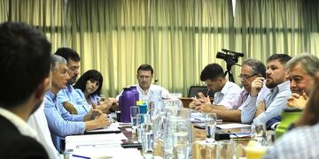 Reunión en el Concejo sobre seguridad con diputados y senadores provinciales y nacionales (Prensa Concejo Municipal de Rafaela)