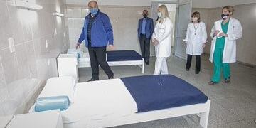 Coronavirus: 30 nuevas camas fueron instaladas en La Cocha para casos positivos\u002E (SECP)