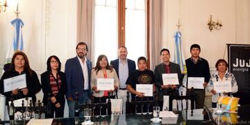 Muralistas jujeños distinguidos