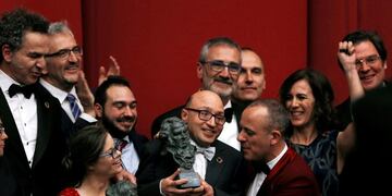 Jesús Vidal al recibir el Goya al mejor actor revelación: "No saben lo que han hecho"