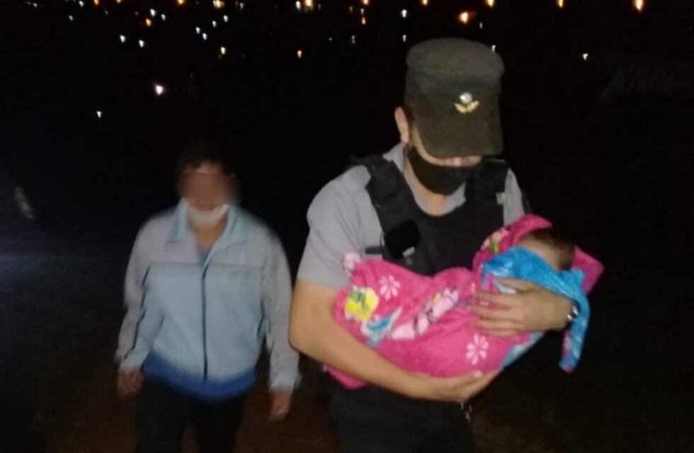 Asistieron a una pequeña de 3 meses que se descompensó en su hogar