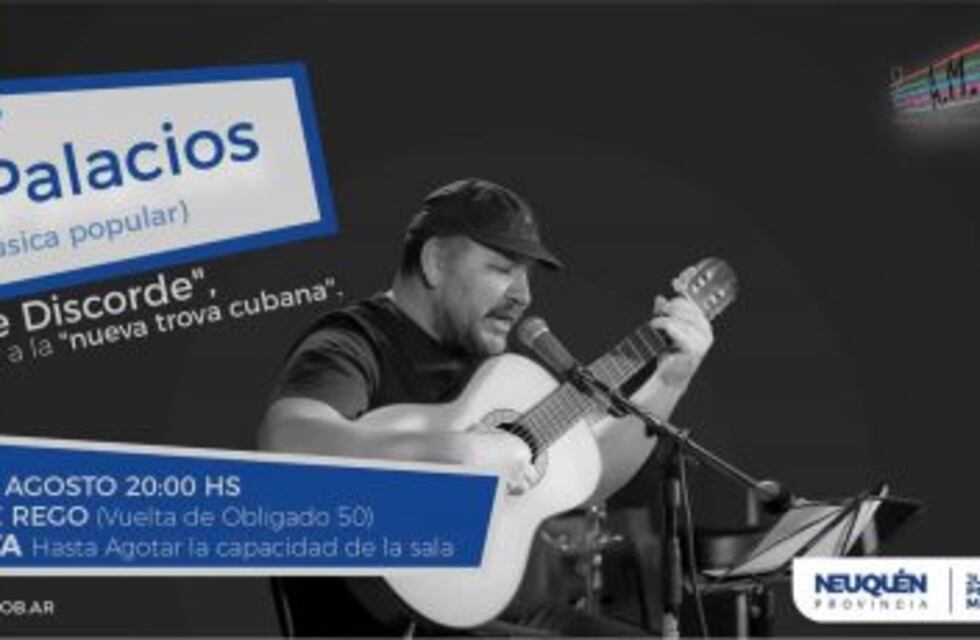 El cantautor Pedro Palacios con trova y música popular