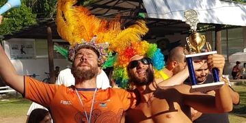 Javier Hait y Gastón Arce