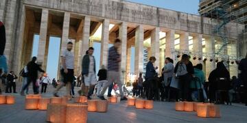 El complejo del Parque Nacional a la Bandera se apuntó para el evento al igual que el año pasado\u002E (@favita_)