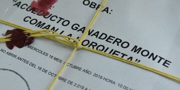 Investigan las licitaciones de la obra del acueducto Monte Comán-La Horqueta, Mendoza\u002E