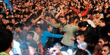 Recital del Indio Solari en Olavarru00eda