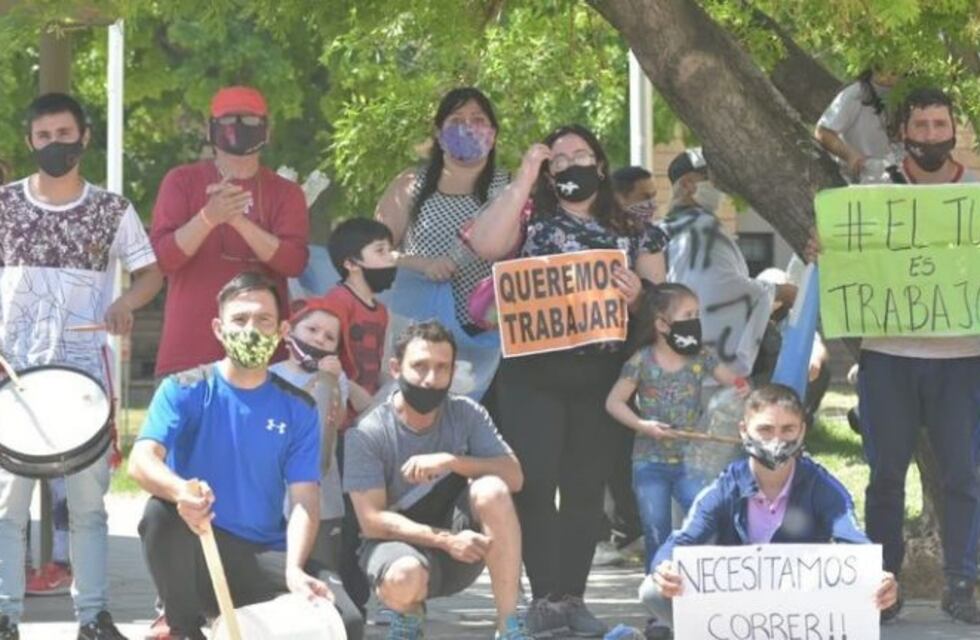 El Turf mendocino protestó y pidió el regreso a las actividades