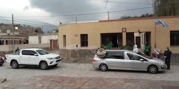 Despidieron en Tumbaya los restos del comisionado Mamaní