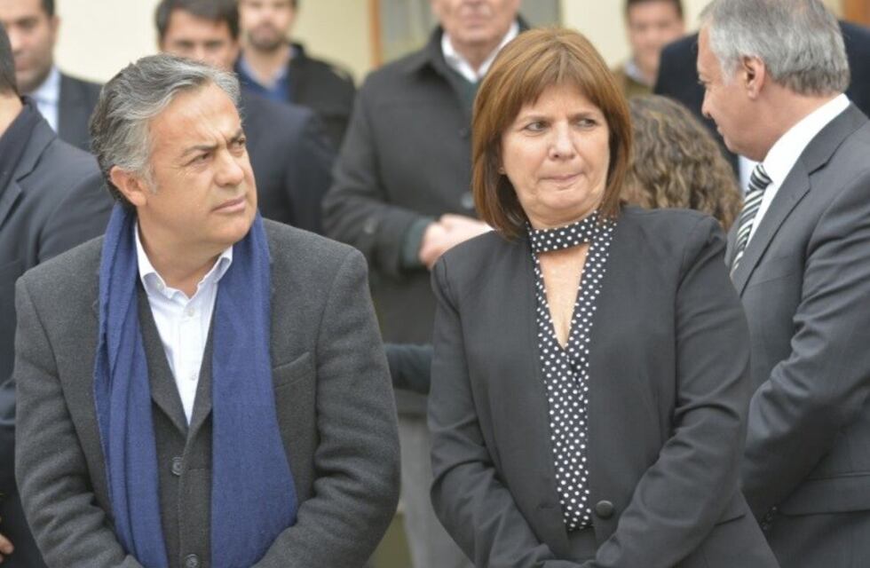 Cornejo recibió a Bullrich y remarcó que bajaron 40% los robos agravados