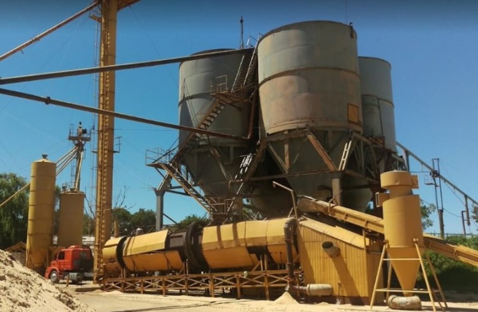 Operario falleció en el silo de una empresa arenera